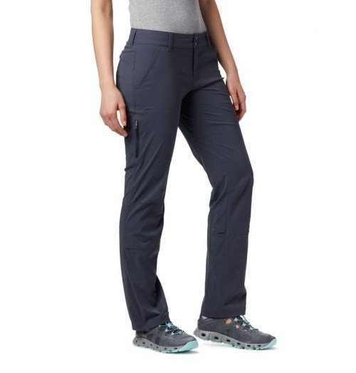 Women's Columbia Saturday Trail Stretch Pants Navy | Plus Size CA-WLC8A